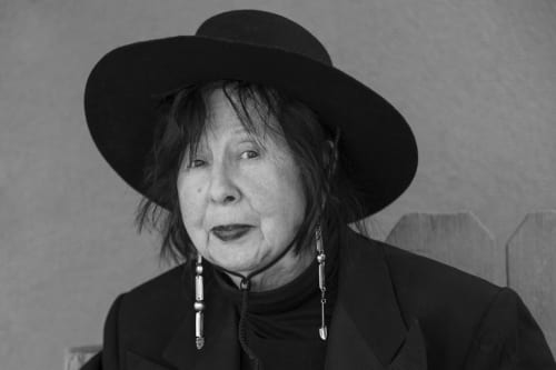 Jaune Quick-to-See Smith, image courtesy of Grace Roselli and SITE Santa Fe