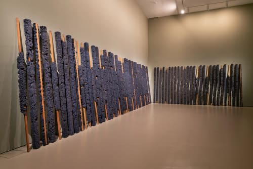 Installation view, Manish Nai in Trees of Life, Knowledge in Material, curated by Ute Meta Bauer, 2018. NTU Centre for Contemporary Art Singapore.
