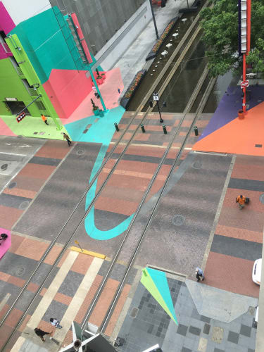 Jessica Stockholder, Color Jam Houston, Downtown | Houston, TX