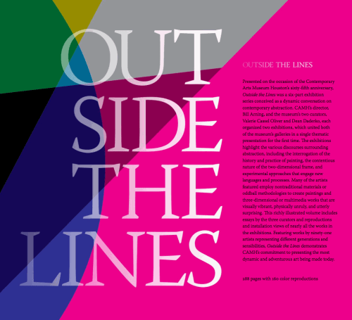 Black in the Abstract, Part 2: Hard Edges/Soft Curves (Outside the Lines series), Contemporary Art Museum | Houston, TX