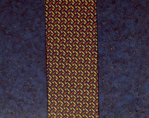 James Little, Challenge Of The Will, 1979. Oil on linen, 54 x 67.5 in. Courtesy of MoMA.