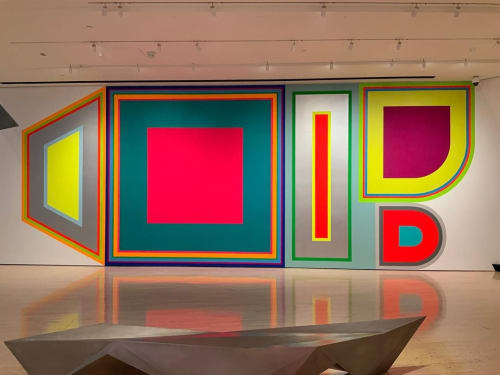 Installation view of Beverly Fishman: Recovery at the Eli and Edythe Broad Art Museum.
