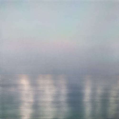 Miya Ando, Spectrum 4.4.2, urethane and pigment on aluminum panel. Courtesy of the artist