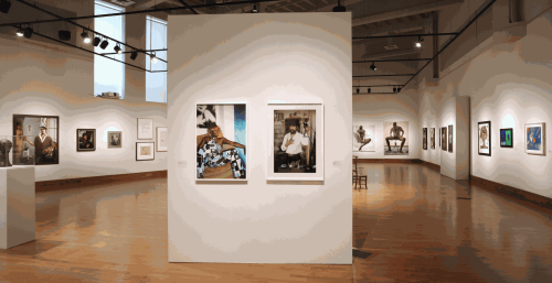 Installation view, Portraits of Who We Are, 2018. Courtesy of the David C. Driskell Center.