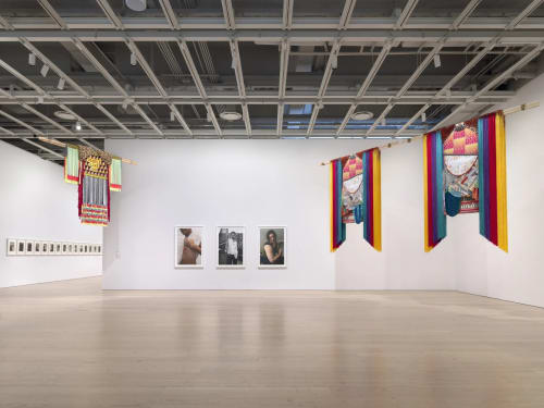 Jeffrey Gibson in the 2019 Whitney Biennial, 2019 at the Whitney Museum of American Art.