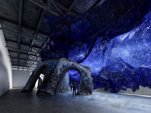 Rendering of Firelei Báez’s installation by Nate Garner. Courtesy of the artist