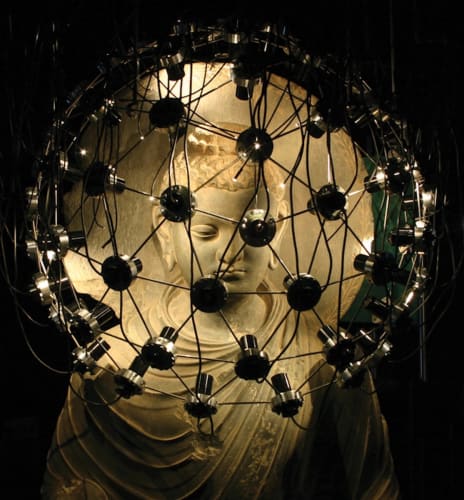 Michael Joo, Bodhi Obfuscatus (Space-Baby), 2005. Mixed medium, dimensions variable.