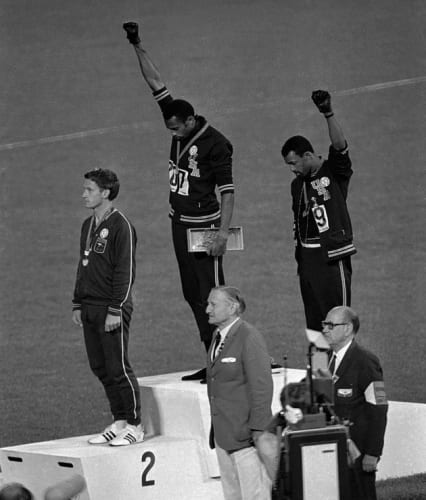 THE MAN WHO RAISED A FIST, 50 YEARS LATER