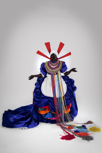 Mary Sibande, Her Majesty Queen Sophie, 2010