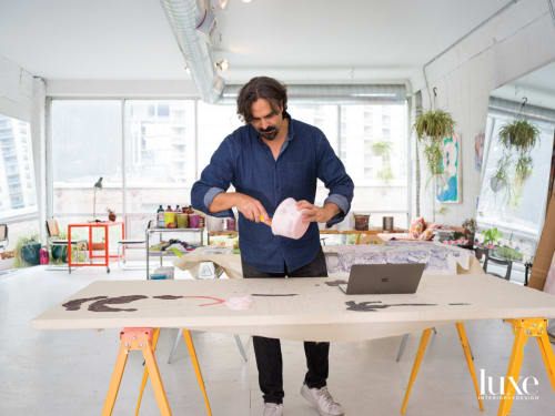 “The idea is that you could be a child and enjoy my works,” says Lerma, “but also as an adult for completely different reasons.”