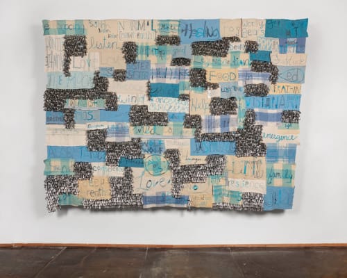 Marie Watt, Singing Everything: Crescendo (Sustained Note), 2023. Photography by Kevin McConnell and courtesy of the artist and MARC STRAUS.