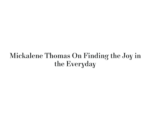Mickalene Thomas: On Finding the Joy in the Everyday