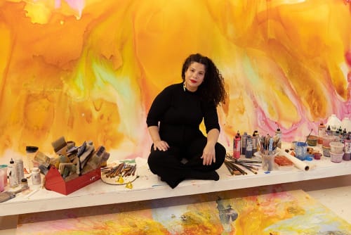 Portrait of Firelei Báez. Courtesy the artist.