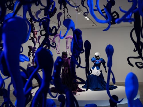 Artist Mary Sibande, courtesy of the the Sharjah Art Foundation.