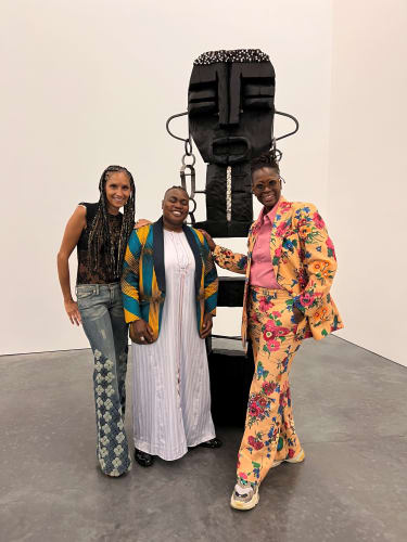 Racquel Chevremont, Leilah Babirye, and Mickalene Thomas.