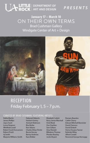 INDOMITABLE: AFRICAN AMERICAN ARTISTS IN ‘ON THEIR OWN TERMS’ AT UA LITTLE ROCK UA LITTLE ROCK SHOWS HOW AFRICAN-AMERICA