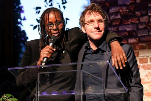 Mickalene Thomas, Dustin Yellin | photo: Neil Rasmus/BFA.com