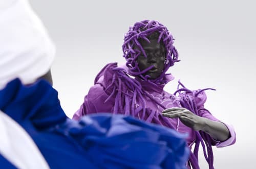 A Reversed Retrogress: Scene 1 (The Purple Shall Govern) (2013), Mary Sibande. Courtesy of the artist and Gallery MOMO; © Mary Sibande