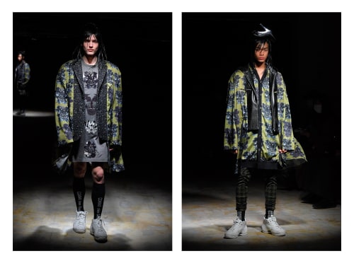 Comme Des Garçons Featuring Willie Cole