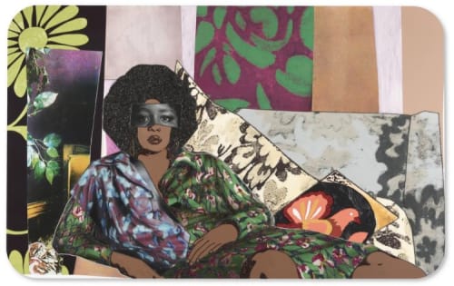 Afro Goddess Looking Forward by MIckalene Thomas
