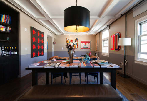 Installation views of Kavi Gupta, Suite 1210, Felix Art Fair, 2022.