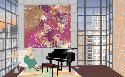 Rewind Collective, Thinking of Lynne non-fungible token, courtesy of Christie's and Rewind Collective.