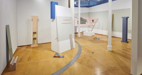 Katie Bell, installation view of “Abstract Cabinet,” 2020. Photo: Biff Henrich