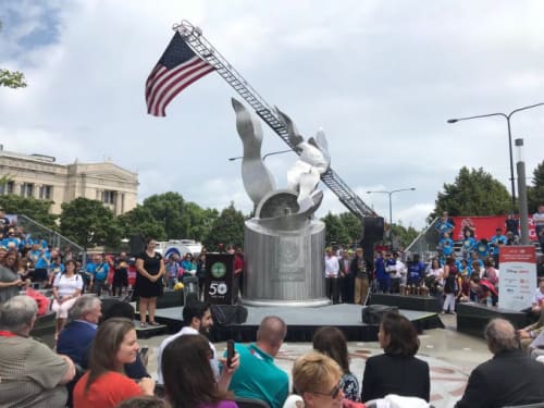 LIGHTING OF ETERNAL FLAME HIGHLIGHTS SPECIAL OLYMPICS 50TH ANNIVERSARY CELEBRATION