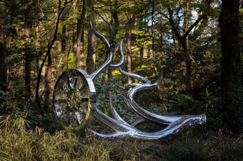 Tomokazu Matsuyama Celebrates Meiji Shrine Centennial With Massive 15-Foot Sculpture