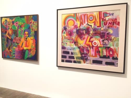 Work by Gerald Williams in Soul of a Nation at the TATE