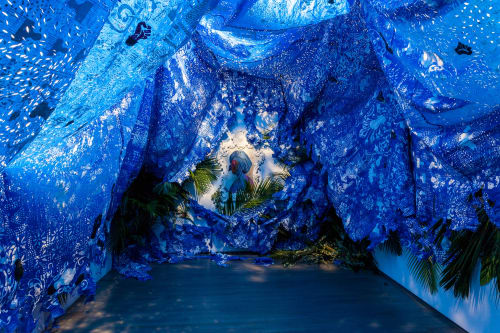 HOW FIRELEI BÁEZ USES YORUBA ICONS AND HER AFRO-CARIBBEAN HERITAGE IN HER PROFOUND ‘JOY OUT OF FIRE’ MURALS