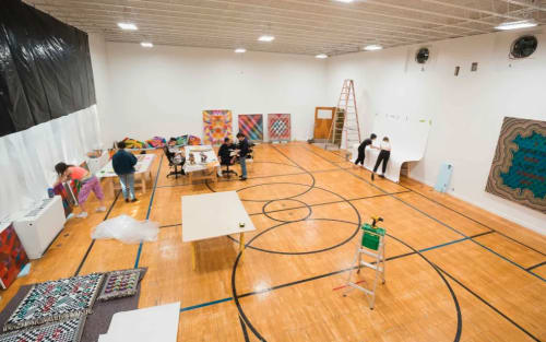Jeffrey Gibson's Studio, Photo: Peter Mauney