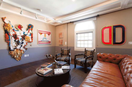 Installation view of Kavi Gupta at Felix Art Fair. Image courtesy Kavi Gupta.