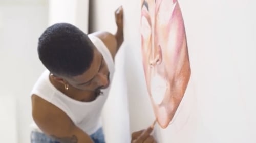 'Devan Shimoyama: Cry, Baby' at The Warhol