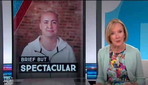 Angel Otero's brief but spectacular take on discovering his artistic voice, PBS News Hour