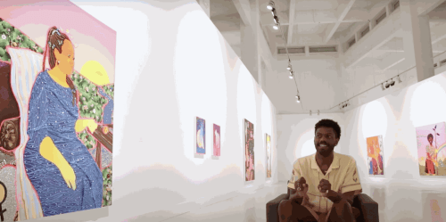Devan Shimoyama: Tell Me , Centro de Arte Contemporáneo de Málaga