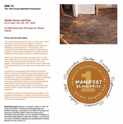 The 12th Annual Manifest Prizewinner - Brett Eberhardt