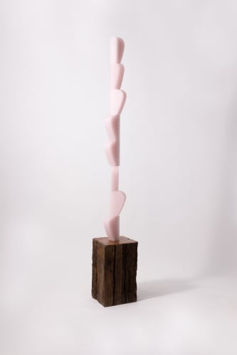 Tim Leclabart, Totem Axis Baby Pink, 2022