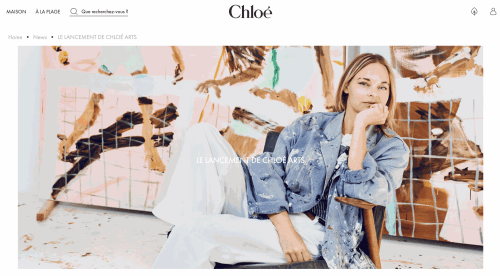 CHLOÉ DÉVOILE LE LANCEMENT DE CHLOÉ ARTS, Édition 1: Mie Olise Kjærgaard