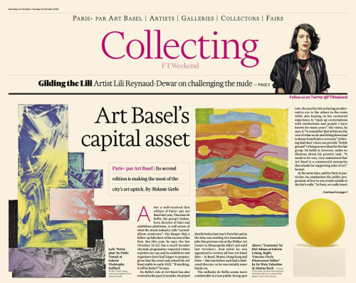 Lagerfeld and Lalannes lift fair's debut , Design Miami I Its first Paris edition is sited in the fashion guru's...