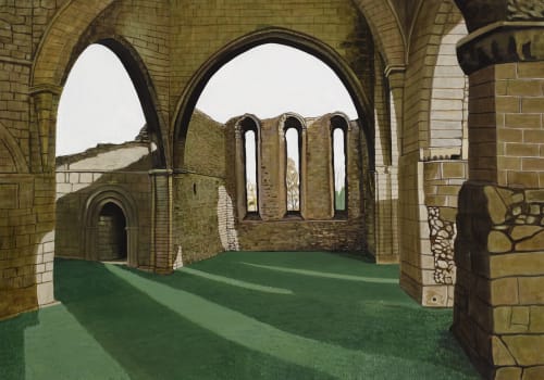 STEPHEN LOUGHMAN, BUILDWAS ABBEY, AFTER MRS. BALL, KETLEY W.I., 2016