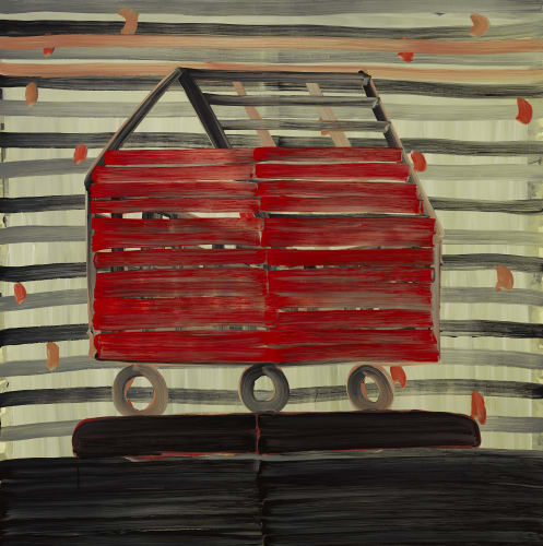 Sinéad Ní Mhaonaigh, Teorainn no. 6, 183 x 183cm, 2019, O Brien Art Collection, Chicago
