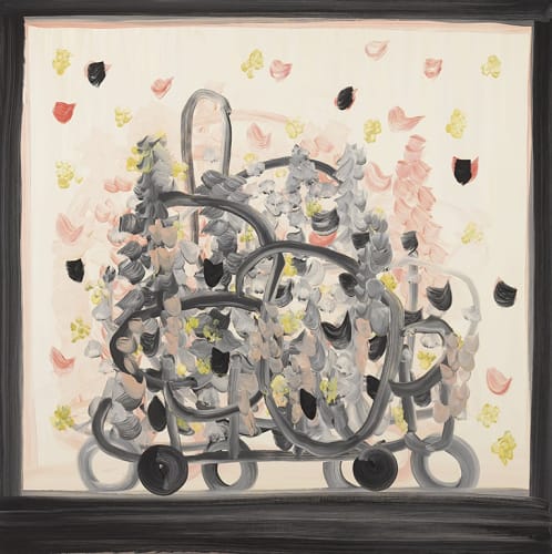 Unseen Landscape No. 3, 120 x 120cm, oil on canvas, 2023