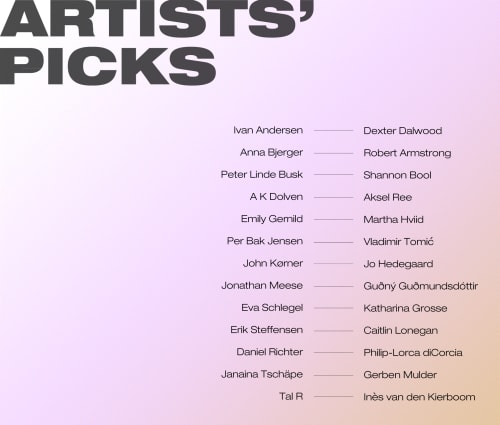 Robert Armstrong | Artists' Picks | Galleri Bo Bjerggaard