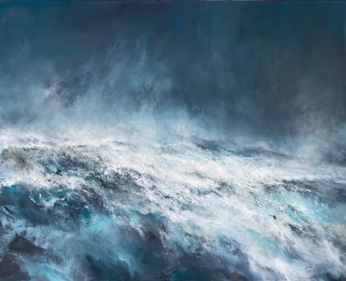 JANETTE KERR | Surge - into the sea, An Exhibition of new paintings