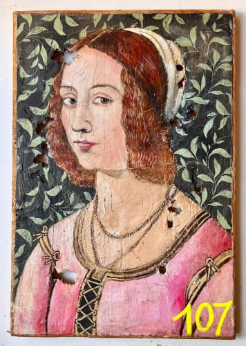 Joris Ghilini, Ritratto di Giovane Donna 107, 2024