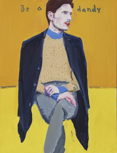 Xevi Solà Be a dandy, 2023 Huile sur toile 116 x 89 cm (46 x 35 in)