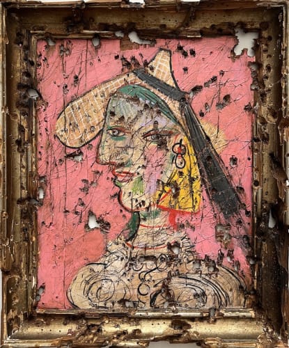 Joris Ghilini, Femme au chapeau, 2023