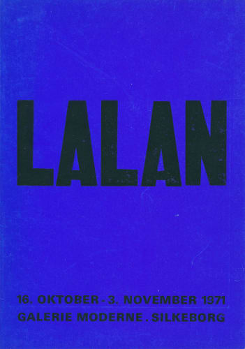 拉兰, 展览场刊