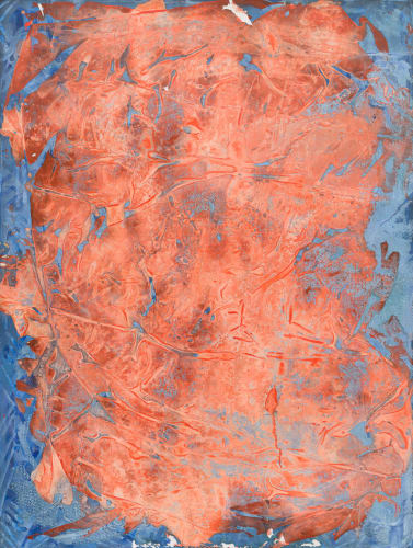 Moshekwa Langa, Nandemone, 2020 - 23, Indian ink, acrylic paint, iridescent pigment, pigment and ink on paper, 163 x 122 cm